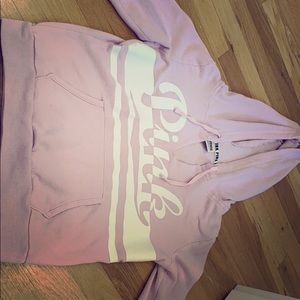 Pink hoodie